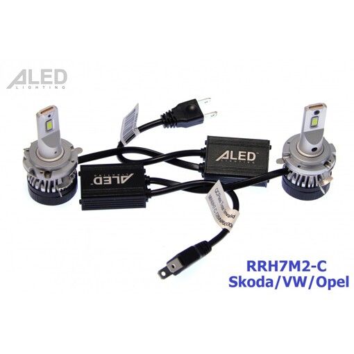 Світлодіодні лампи ALed RR H7 6000K 28W RRH7M2-C Skoda/VW/Opel (2шт)