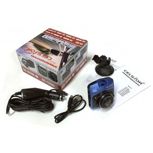 Відеореєстратор Celsior DVR CS-710HD blue