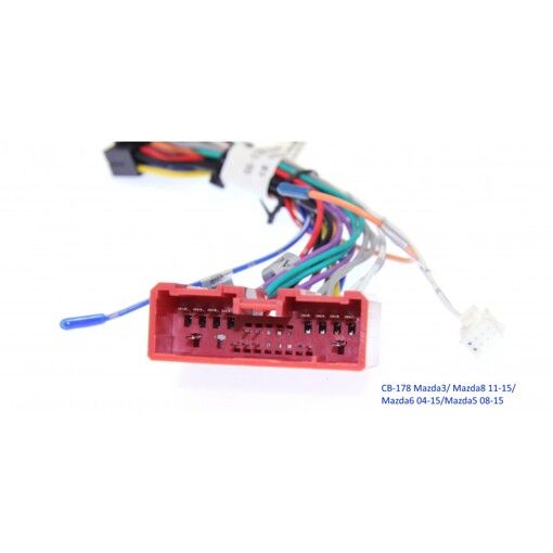 Комплект проводов для магнитол 16PIN CraftAudio CB-178 Mazda3/ Mazda8 11-15/ Mazda6 04-15/Mazda5 08-15 УЦЕНКА