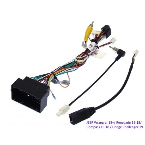 Комплект дротів для магнітол 16PIN CraftAudio CB-477 JEEP, Dodge Wrangler (JL) (17+), Challenger III (08-20) УЦІНКА