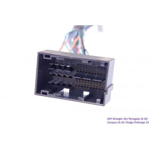 Комплект дротів для магнітол 16PIN CraftAudio CB-477 JEEP, Dodge Wrangler (JL) (17+), Challenger III (08-20) УЦІНКА