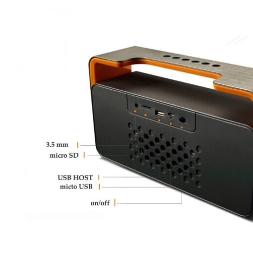 Портативна акустична система з будильником Aspiring InterHit 70