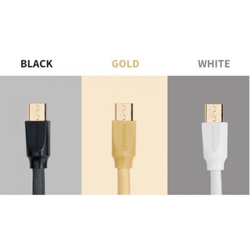 Кабель для зарядки REMAX RC-041m micro USB Gold 1m