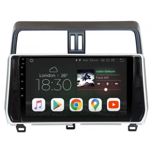 Штатная магнитола Gazer CM5510-J150N Toyota Prado 2019+