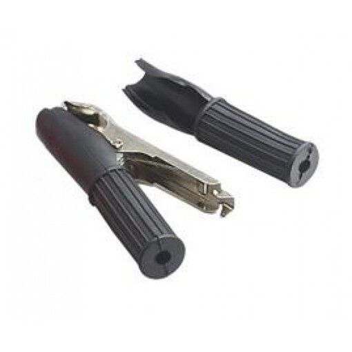 Клемма крокодил RS 03575 черная