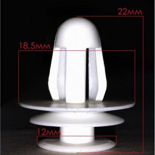 Клипса дверная универсальная AWM CL-151 (10шт)
