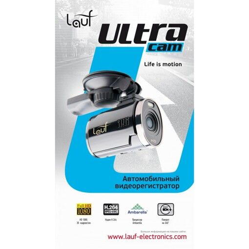 Банер LAUF (модель CAM) біло-блакитний