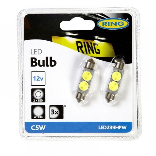 Габарити LED RING High Power C5W 38мм white LED239HPW (7696) б2