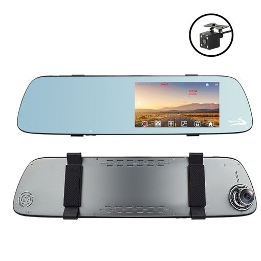 Зеркало-накладка заднего вида с Full HD регистратором Aspiring MAXI 1 SpeedCam