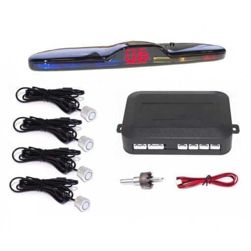 Парктроник BAXSTER PS-418-14 белый