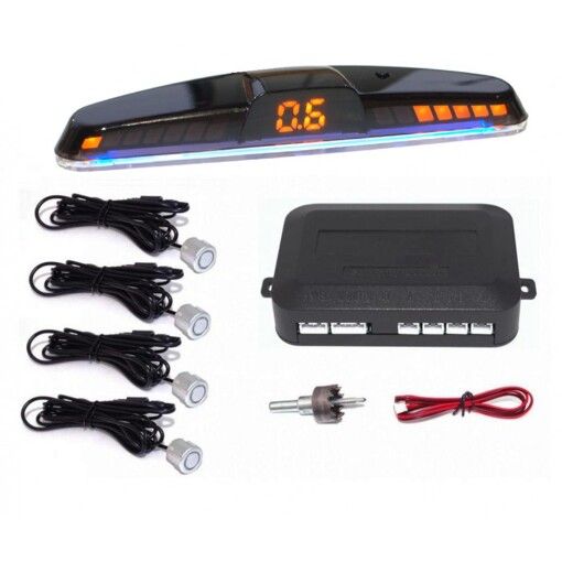 Парктроник BAXSTER PS-418-15 серебро