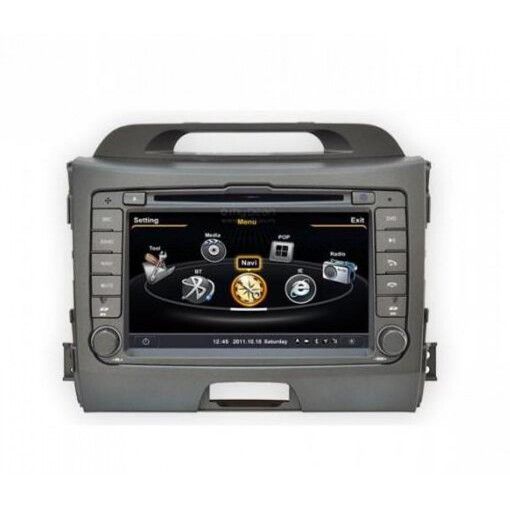 Штатная магнитола MyDean 1074 Kia Sportage 2010-