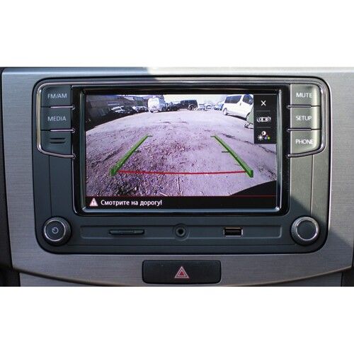 Камера заднего вида OEM 7TZ 1T5 Porche Cayene 14+ / Audi Q3, Q5 / VW Tiguan...)