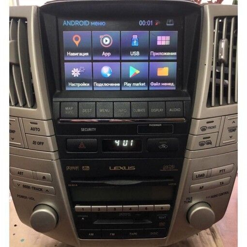 Мультимедійний відеоінтерфейс NAVITOUCH 3305 Android 6.0.1 Lexus GX, LX/Toyota LC 200 (2007-2010)