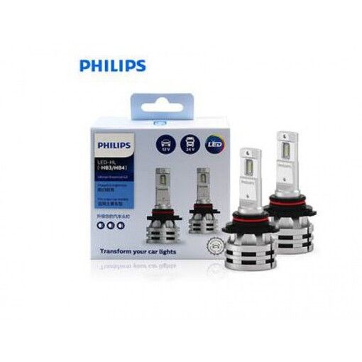 Лампи світлодіодні PHILIPS 11005UE2X2 HB3/HB4 24W 12-24V Ultinon Essential G2 6500K
