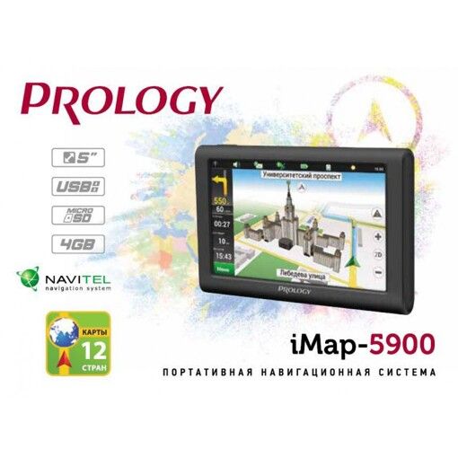 GPS-навігатор Prology iMAP-5900 (Навітел)