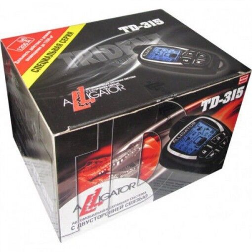 Автосигнализация Alligator TD-315 с сиреной