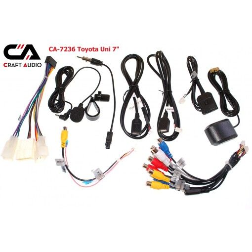 Штатная магнитола CraftAudio CA-7236 Toyota Uni 7'