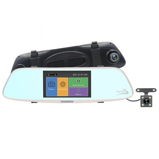 Зеркало-накладка заднего вида с Full HD регистратором Aspiring Reflex 2