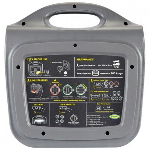 Пускозарядное устройство 2в1 Ring REPP265 (ПЗУ+инвертор)