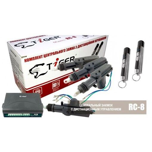 Центральні замки Tiger RC-8+пульт ДУ