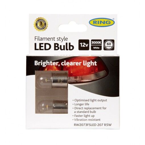 Габарит LED RING Filament R5W 207 RW2073FSLED (9644) (2шт.)