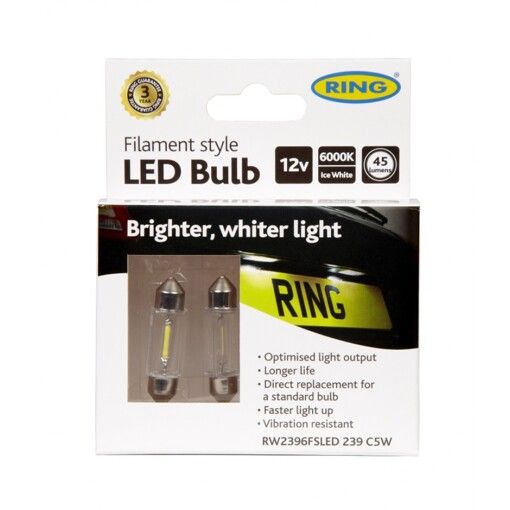 Габарит LED RING Filament C5W 239 RW2396FSLED (9675) (2шт.)