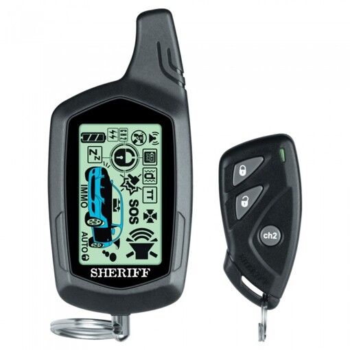 Автосигналізація Sheriff ZX-750 без сирени УЦІНКА