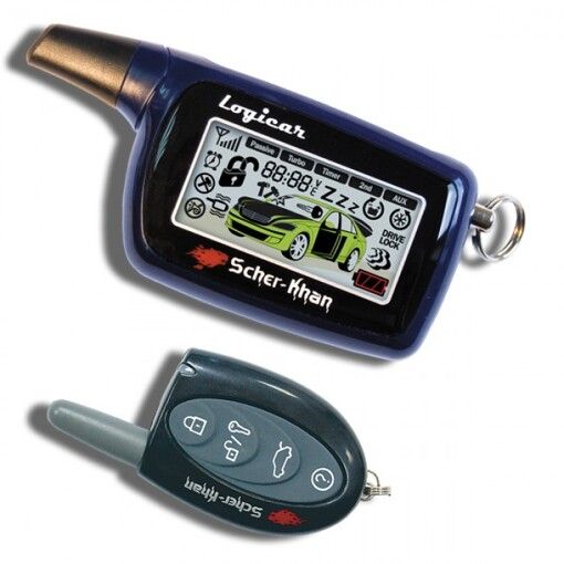 Автосигналізація Scher-khan Logicar 1 із брелком (з сиреною)