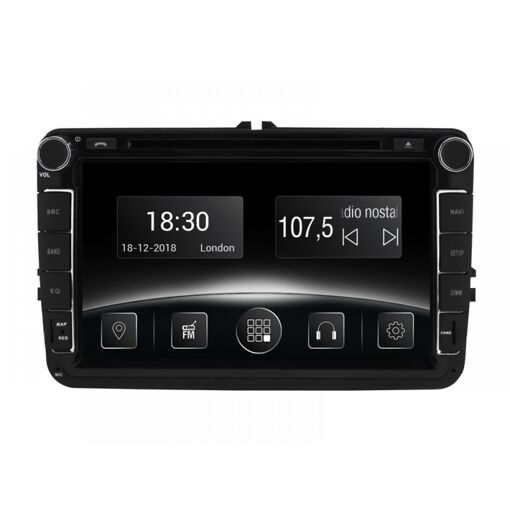 Штатна магнітола Gazer CM6008-T5 VW/Skoda/Seat