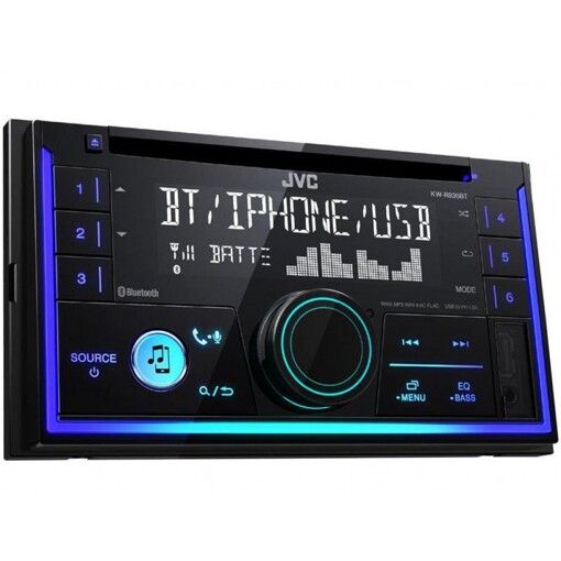 2DIN CD/MP3-ресивер JVC KW-R930BT