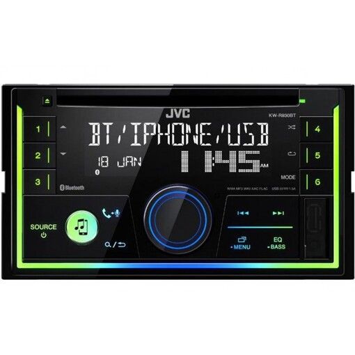 2DIN CD/MP3-ресивер JVC KW-R930BT