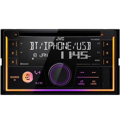 2DIN CD/MP3-ресивер JVC KW-R930BT