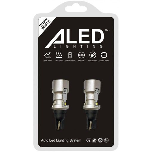 Габарит LED ALed T15 W16W White (2шт.)