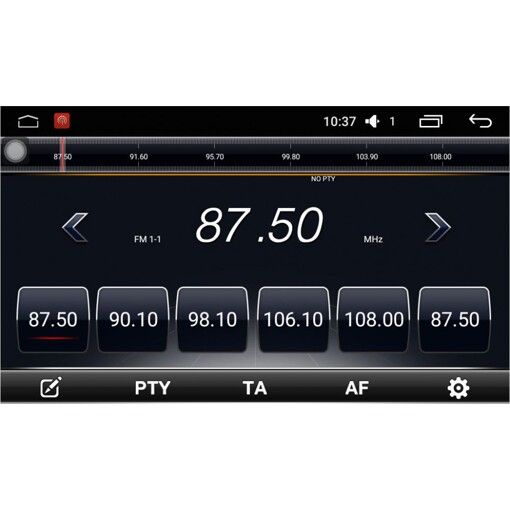 Штатна магнітола AudioSources T90-840A Skoda A7