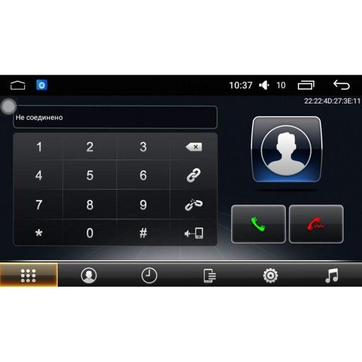 Штатна магнітола AudioSources T90-840A Skoda A7