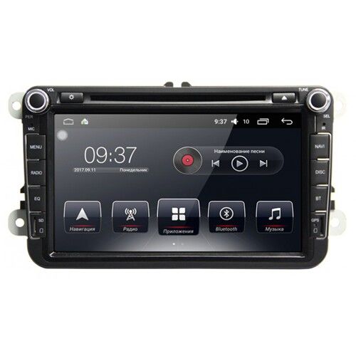 Штатная магнитола AudioSources T90-810A Skoda+Navitel