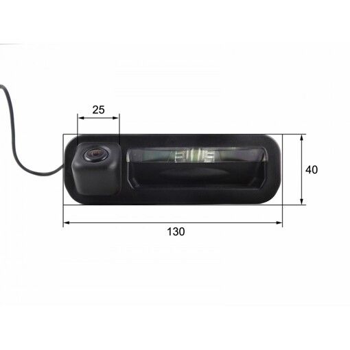 Камера заднього виду Falcon TG01HCCD (Ford Focus 2,3)