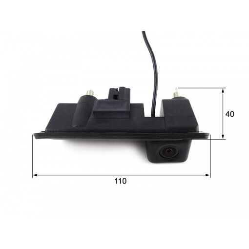 Камера заднього виду Falcon TG02HCCD (Audi A6 2012-13, A4, S5, Q5, Q3, A8, VW 2009-11 Passat, Tiguan)
