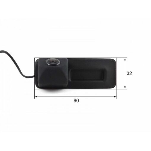 Камера заднього виду Falcon TG04HCCD (Audi A1 2012-13, Skoda SuperB '12, Octavia '10-'12)