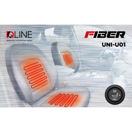 Подогрев сидений QLine Fiber UNI-U01 (1 сидение)