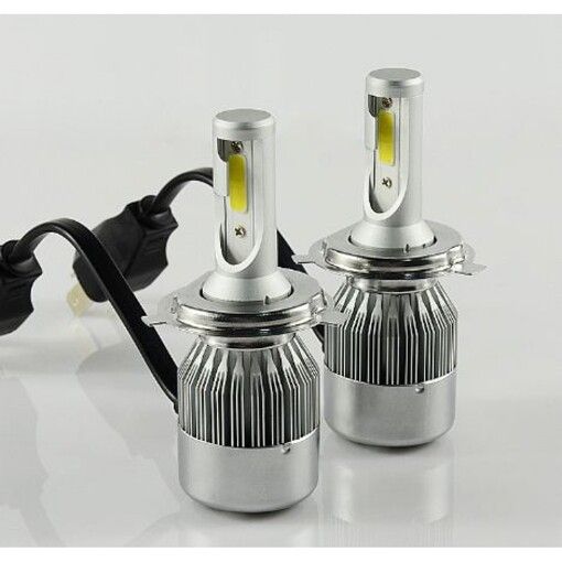 Лампы светодиодные HeadLight C6 H4 12-24V COB
