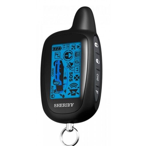 Брелок-пейджер для сигнализации Sheriff ZX-757