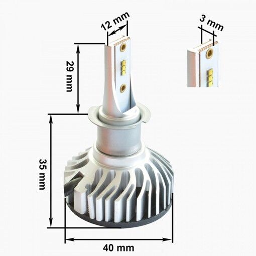 Світлодіодні лампи Prime-X Z H3 5000К (2 шт.)