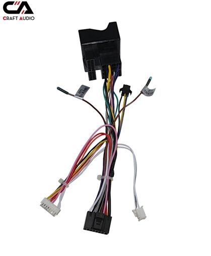 Комплект проводов для магнитол 16PIN CraftAudio MERCEDES Quadlock DZSJ 20200410 A/B/W211/R/W209/S320