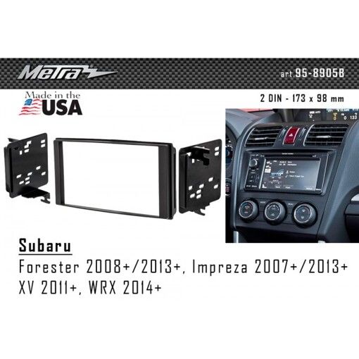Рамка переходная Metra 95-8905B Subaru Forester, Impreza, XV, WRX