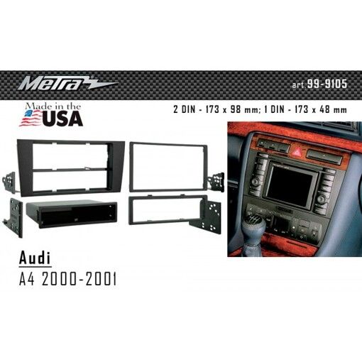 Рамка переходная Metra 99-9105 Audi A4