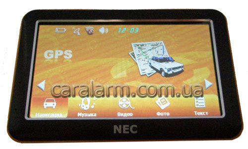 GPS-навігатор NEC GPS-503B (Навітел)