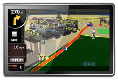 GPS-навигатор NEC GPS-504