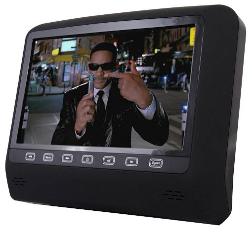 Накладка на підголівник з монітором nTray 950hdb пари (чорні)